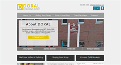 Desktop Screenshot of doralrefining.com